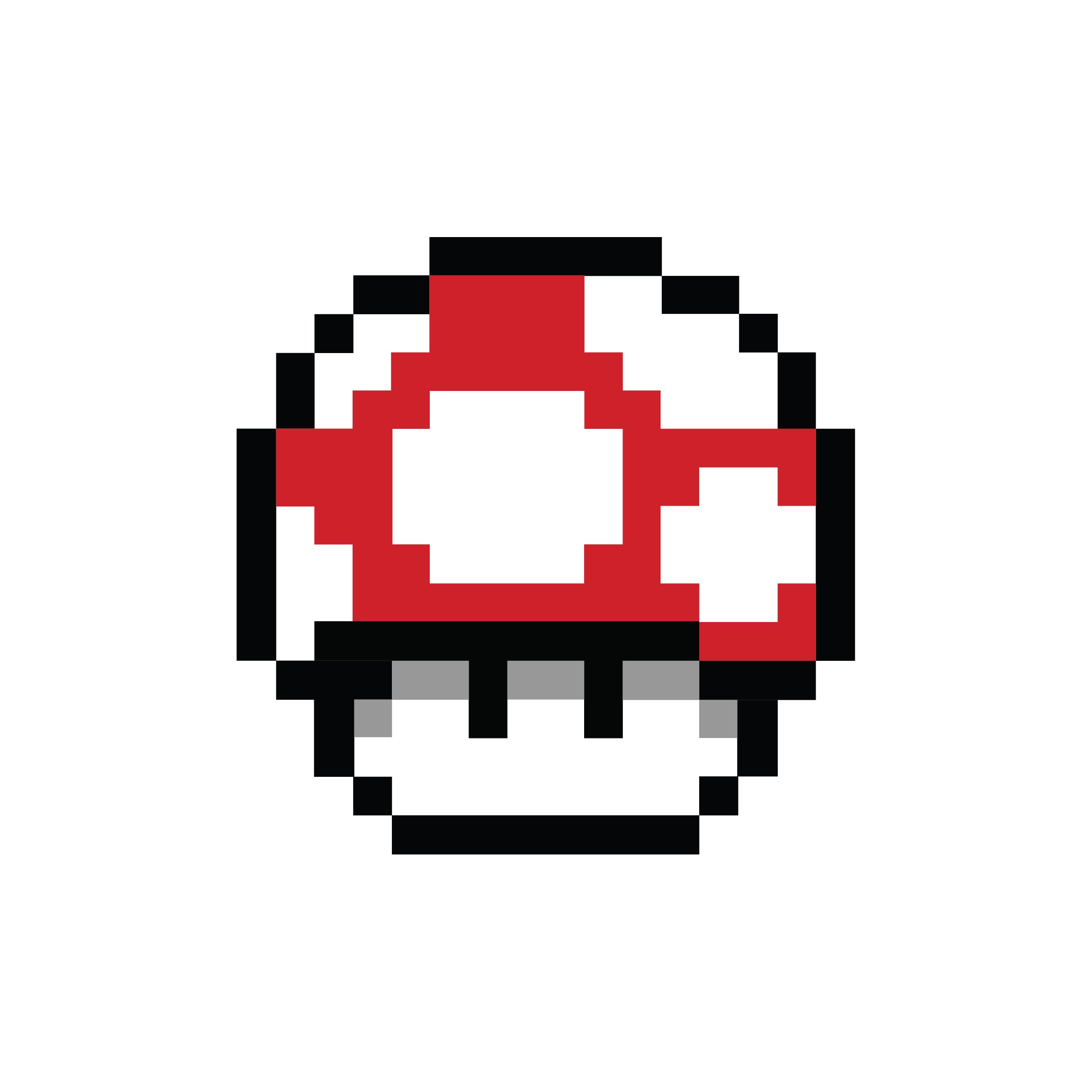 Pixel mushroom
